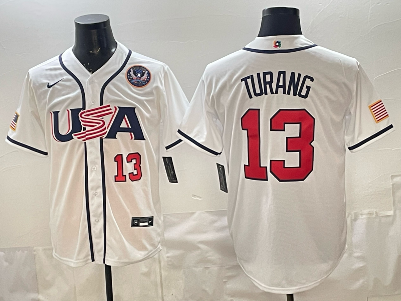 Men 2026 World cup white MLB Nike jersey 0023->more jerseys->MLB Jersey